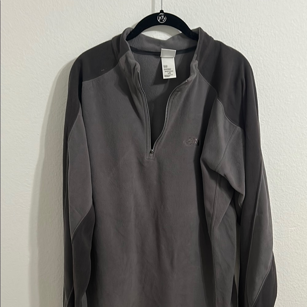 The North Face Gray Quarter-Zip Pullover